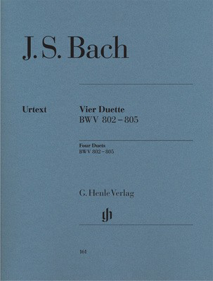 Four Duets BWV 802-805 Piano Sheet Music for Solo Piano