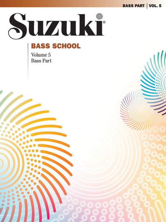 Suzuki Bass School Volume 5 Bass Part - Double Bass Sheet Music