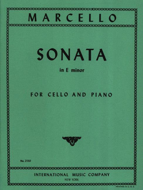 Sonata in E Minor for Cello and Piano Sheet Music