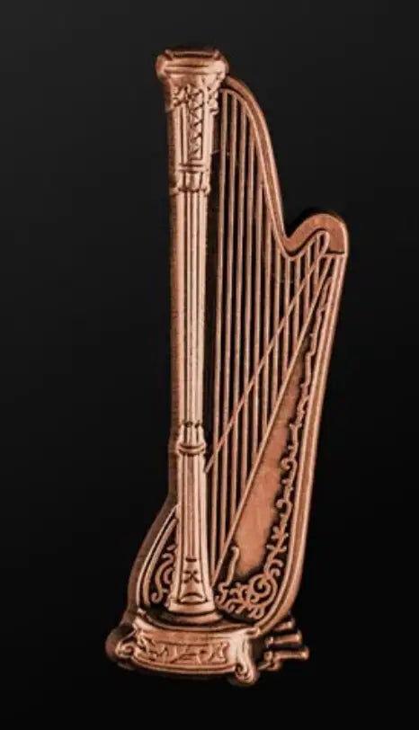 Musician Copper Harp Pin
