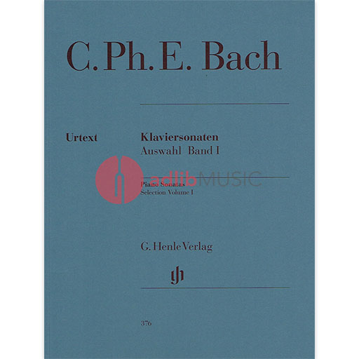 Piano Sonatas Selections Vol. 1 - Carl Philipp Emanuel Bach - G. Henle Verlag Sheet Music