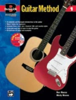 Basix Guitar Method Book 1 with CD by Morton Manus and Ron Manus - Alfred Music