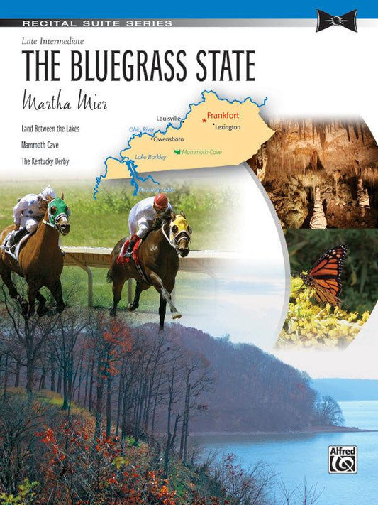 The Bluegrass State Piano Solo Sheet Music by Martha Mier