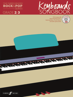 Faber Graded Rock & Pop Keyboard Songbook Grade 2-3 BK/CD