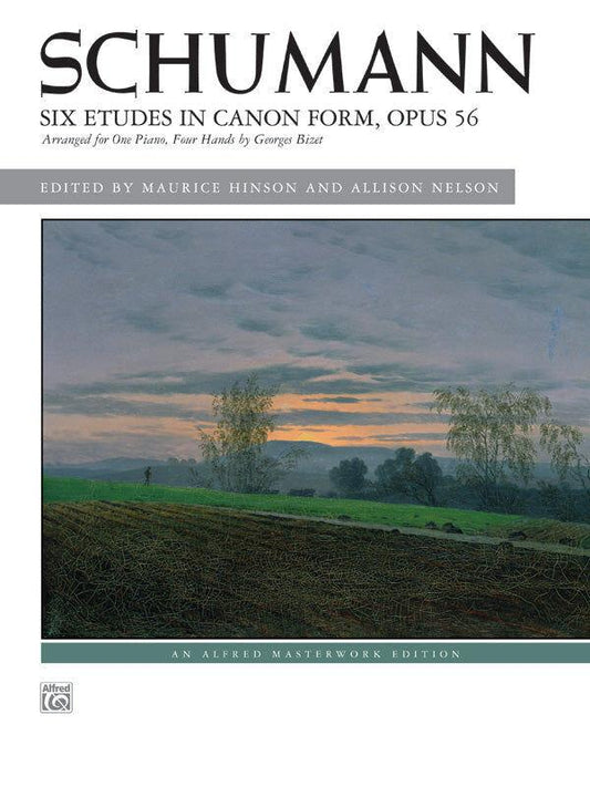 Six Etudes in Canon Form Op. 56 for One Piano, Four Hands
