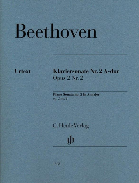 Beethoven Piano Sonata in A Major Op. 2 No. 2 - Piano Sheet Music
