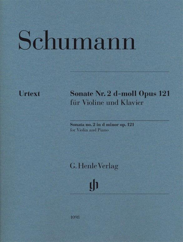 Schumann Violin Sonata No 2 in D Minor Op 121 Violin/Piano Accompaniment Henle HN1098