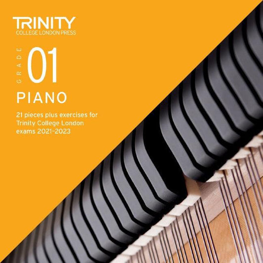Trinity Piano Exam 2021-23 Grade 1 CD - Demo Recordings of 21 Pieces and Exercises
