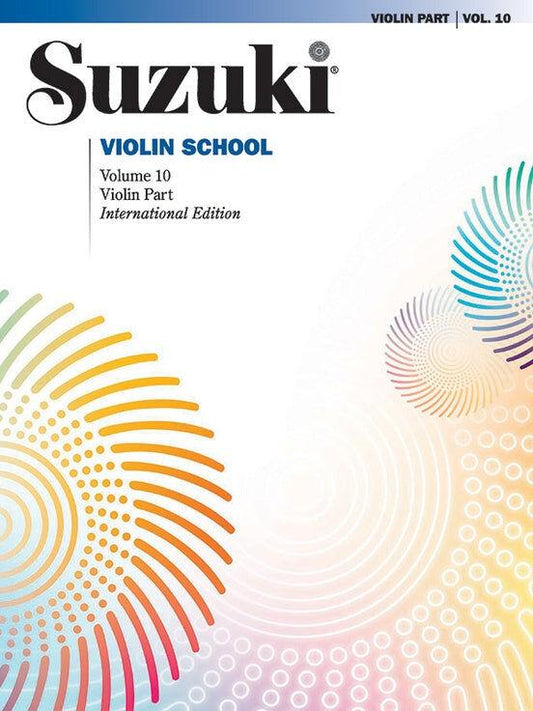 Suzuki Violin School Book, Vol. 10 International Edition - Violin Book Only [No CD] 0226