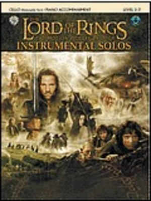 Lord of the Rings Instrumental Solos for Flute Book with CD