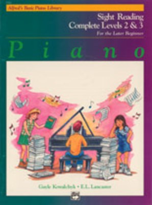 ABPL Sight Reading Book Complete Levels 2 and 3