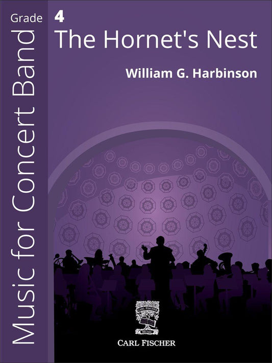 The Hornet's Nest Concert Band Sheet Music Grade 4 by William Harbinson