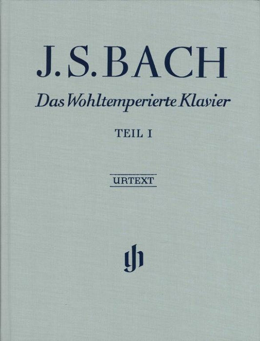 Well Tempered Clavier BWV 846-869 Part 1 Piano Sheet Music Edited by Ernst-Gunter Heinemann with Fingerings by Andras Schiff