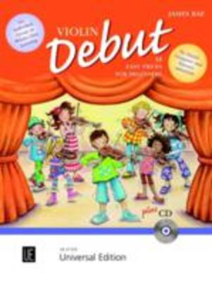 Violin Debut: 12 Easy Pieces for Beginners Book and CD