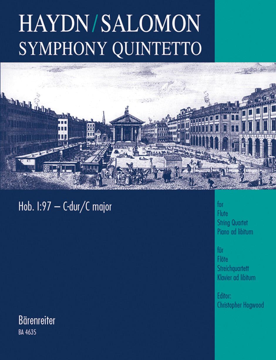 Symphony No 97 for Flute and String Quartet Sheet Music