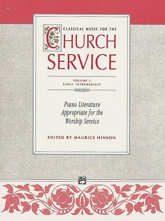 Classical Music for the Church Service Volume 1 - Piano Sheet Music
