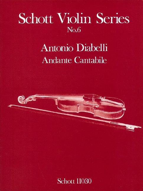 Andante Cantabile Violin and Piano Sheet Music