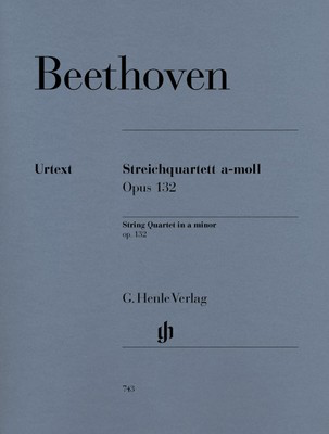 String Quartet in A minor Op 132 Score and Parts