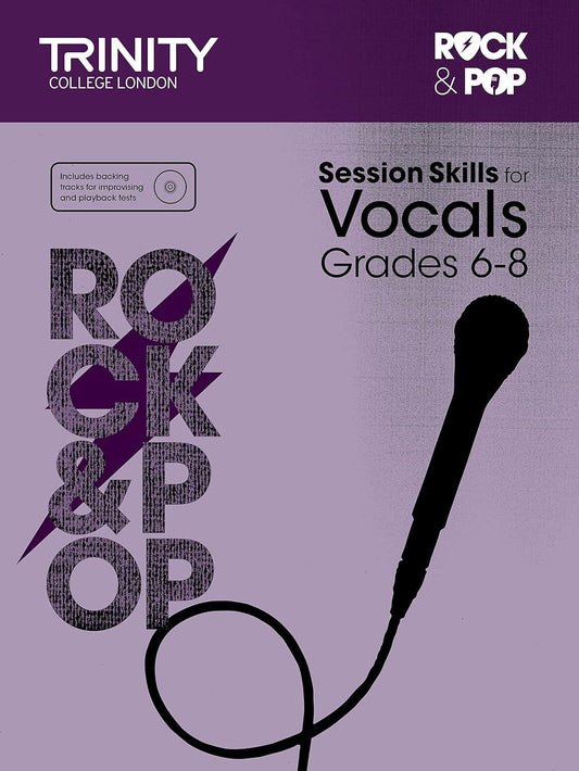 Session Skills for Vocals Grades 6-8 Book with CD