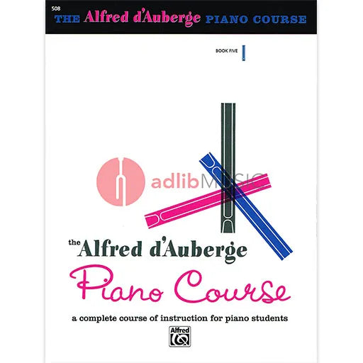 d'Auberge Piano Course Lesson Book 5 - Middle C Approach