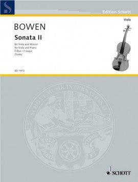 Viola Sonata No 2 in F Major for Viola and Piano