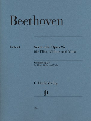 Serenade in D Op 25 for Flute, Violin, and Viola - Chamber Sheet Music