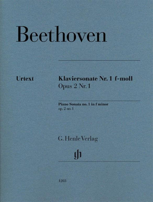 Piano Sonata in F Minor Op 2 No 1 - Beethoven Sheet Music for Piano Solo
