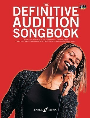 Definitive Audition Songbook with 2 CDs - PVG Sheet Music, 30 Classic Songs for Voice and Piano