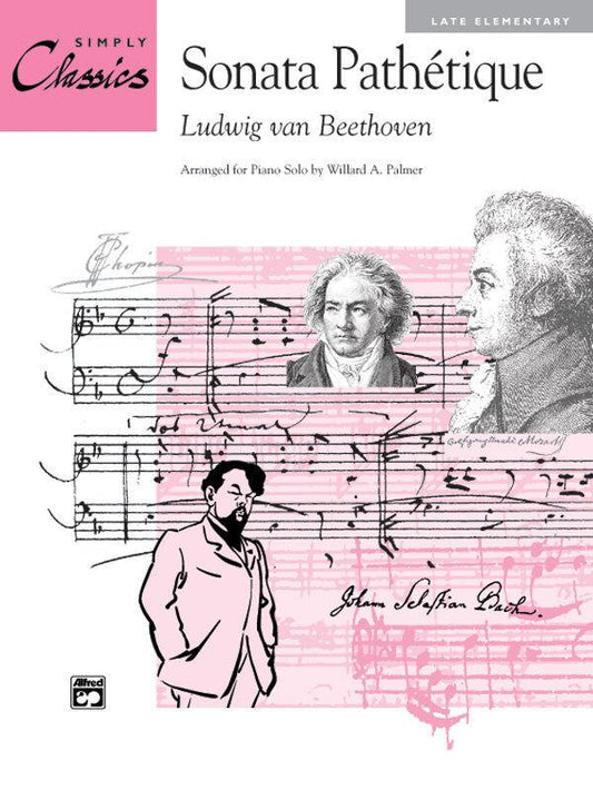 Sonata Op 13 No 8 C Minor Second Movement Arranged by Palmer - Piano Sheet Music