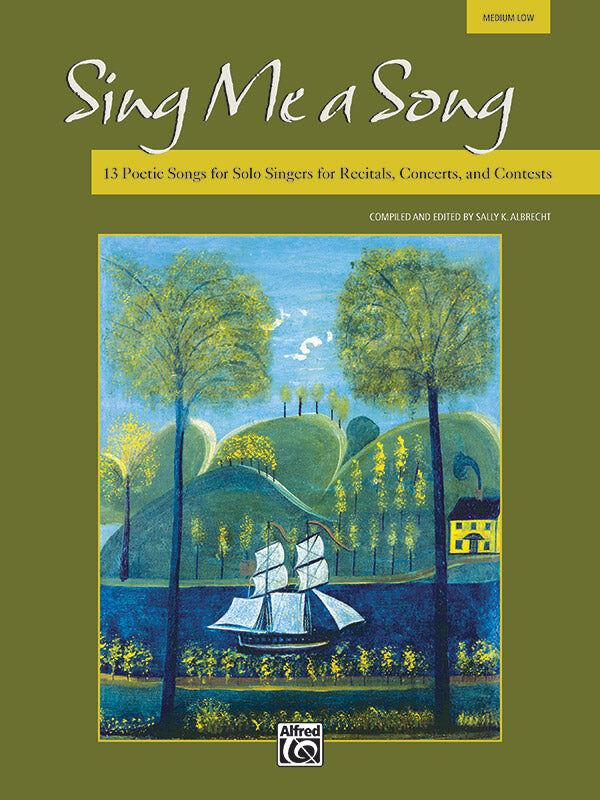 Sing Me A Song Medium-Low Voice Vocal Sheet Music