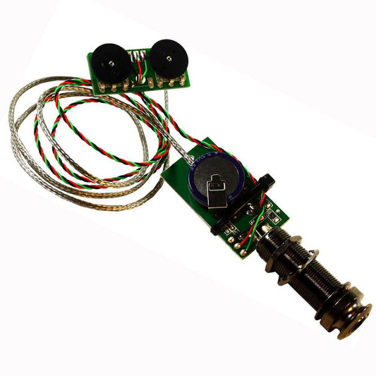 Mi-Si Trio VT Battery-Free Preamp/Pickup System with LR Baggs Element for Acoustic Guitar