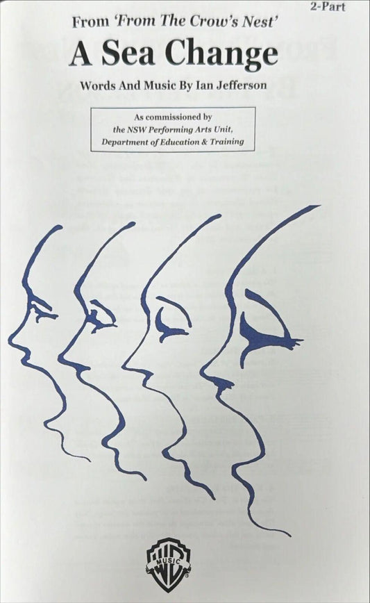 Sea Change 2 Part Choral Sheet Music