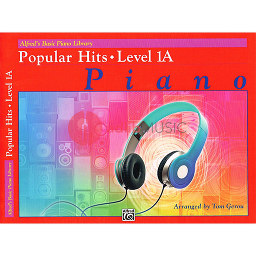 Alfred's Basic Piano Library: Popular Hits Level 1A