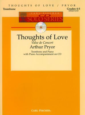 Thoughts of Love - Trombone and Piano Sheet Music with Accompaniment CD