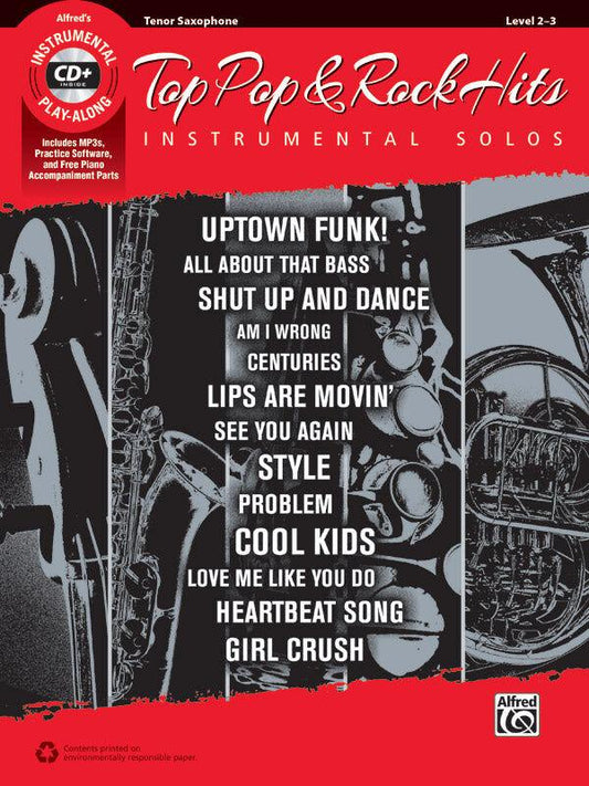 Top Pop & Rock Solos for Tenor Sax with CD
