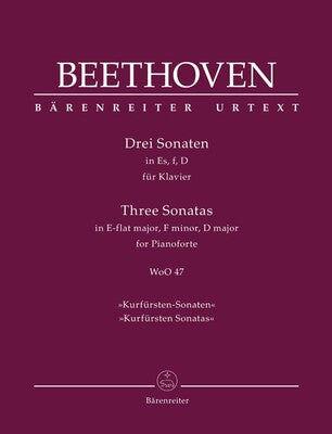 Beethoven Three Piano Sonatas WoO 47 Sheet Music for Piano Solo