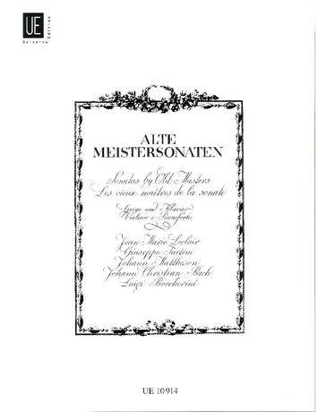 Sonatas By Old Masters for Violin and Piano Sheet Music