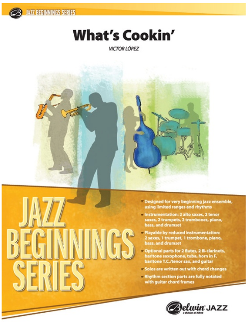 What's Cookin' Jazz Ensemble Sheet Music Grade 1