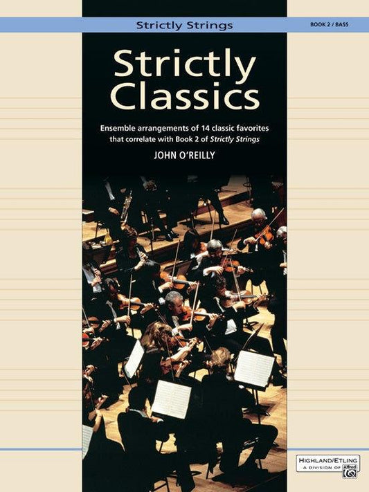 Strictly Classics Book 2 for Double Bass - String Ensemble Collection