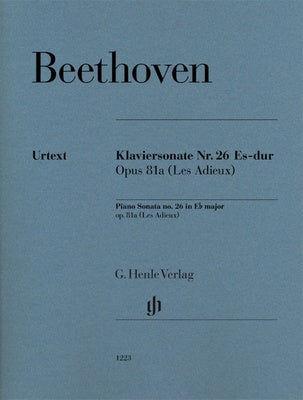 Piano Sonata No 26 in Eb Major Op 81a "Les Adieux" Sheet Music