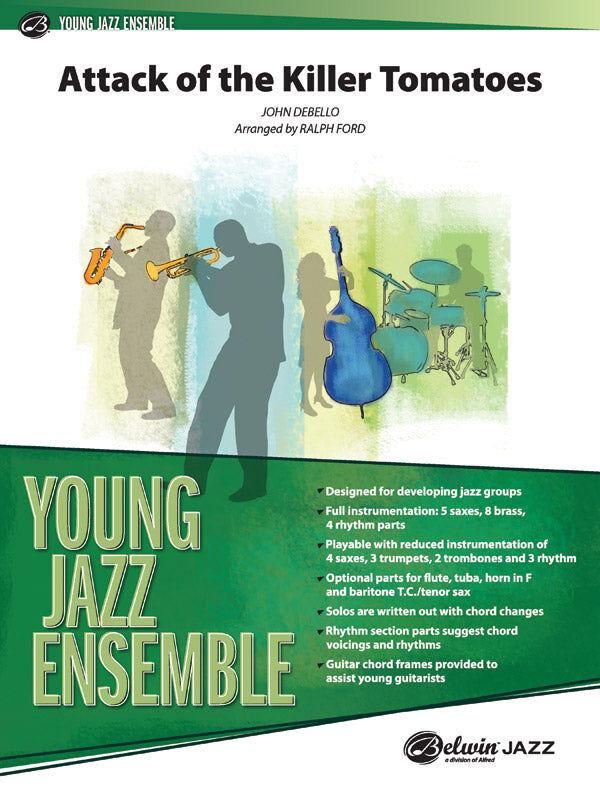 Attack of the Killer Tomatoes Jazz Ensemble Sheet Music for Grade 2