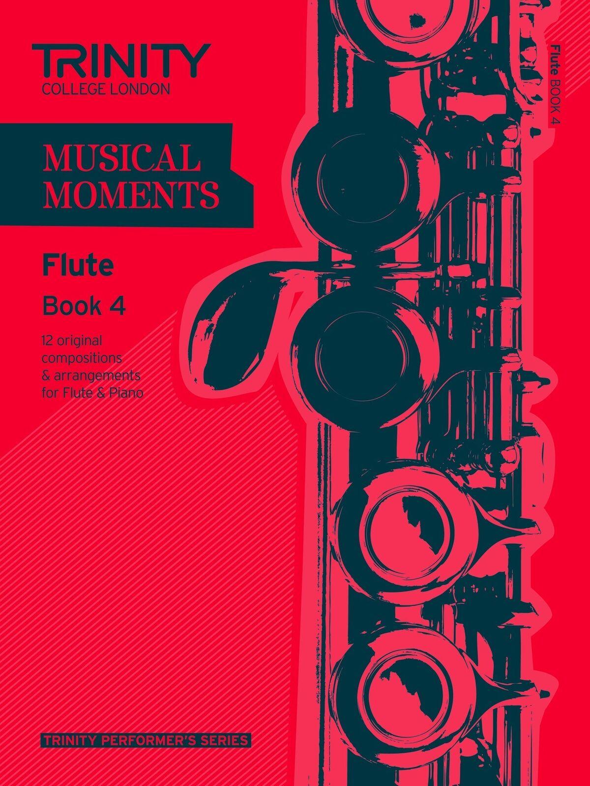 Trinity Musical Moments Flute Book 4 - Flute Sheet Music and Method Book