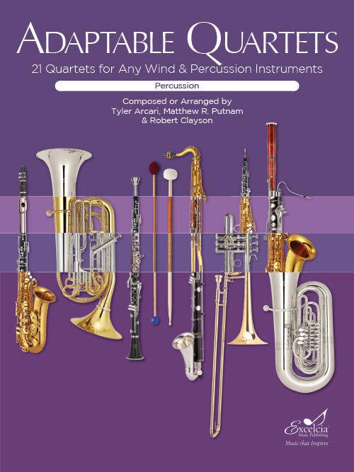 Adaptable Quartets for Winds and Percussion - Chamber Sheet Music