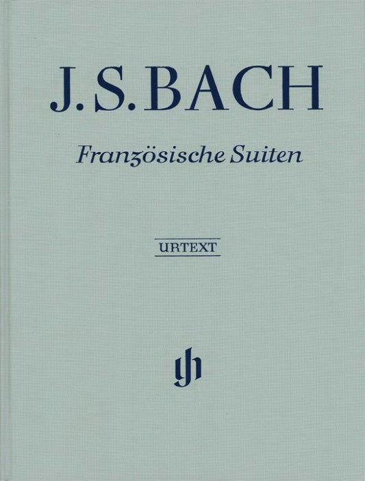 French Suites BWV 812-817 Bound Edition Piano Sheet Music by Bach
