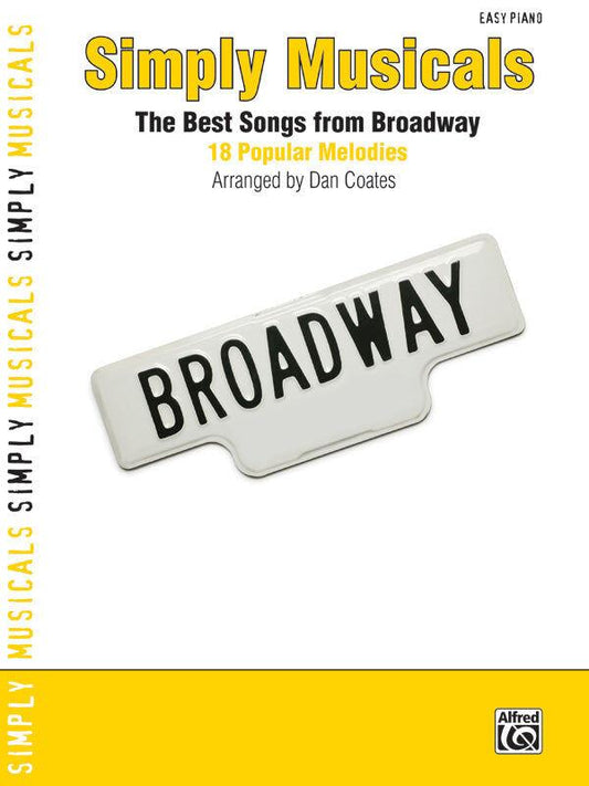 Simply Musicals: Easy Piano Sheet Music Collection