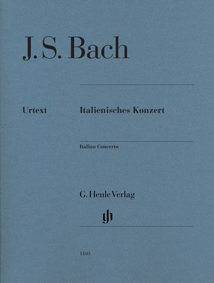 Bach - Italian Concerto BWV971 Piano Solo Sheet Music Henle HN1160