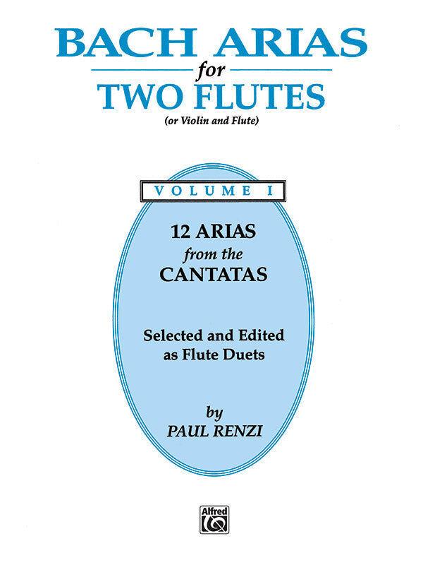 Bach Arias for Two Flutes Volume 1 - Flute Duets Sheet Music