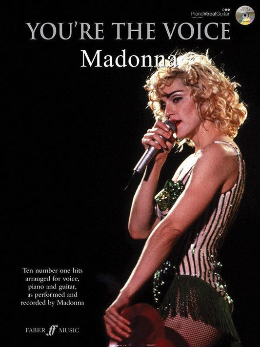 You're the Voice - Madonna PVG Sheet Music Book with CD