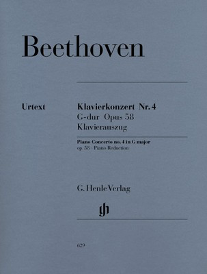 Concerto No. 4 Op. 58 in G Major for 2 Pianos - Ludwig van Beethoven - Urtext Edition by G. Henle Verlag