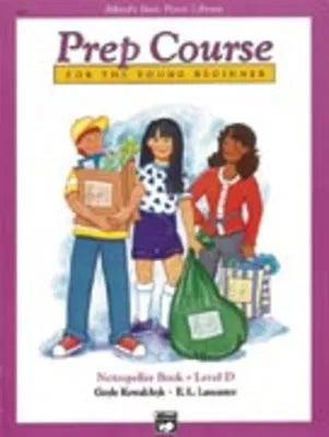 ABPL Prep Course Notespeller Level D - Piano Sheet Music and Method Book